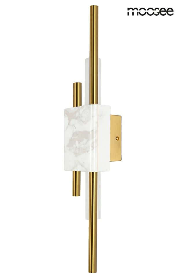 lampă de perete Evans alb / auriuMobCenter