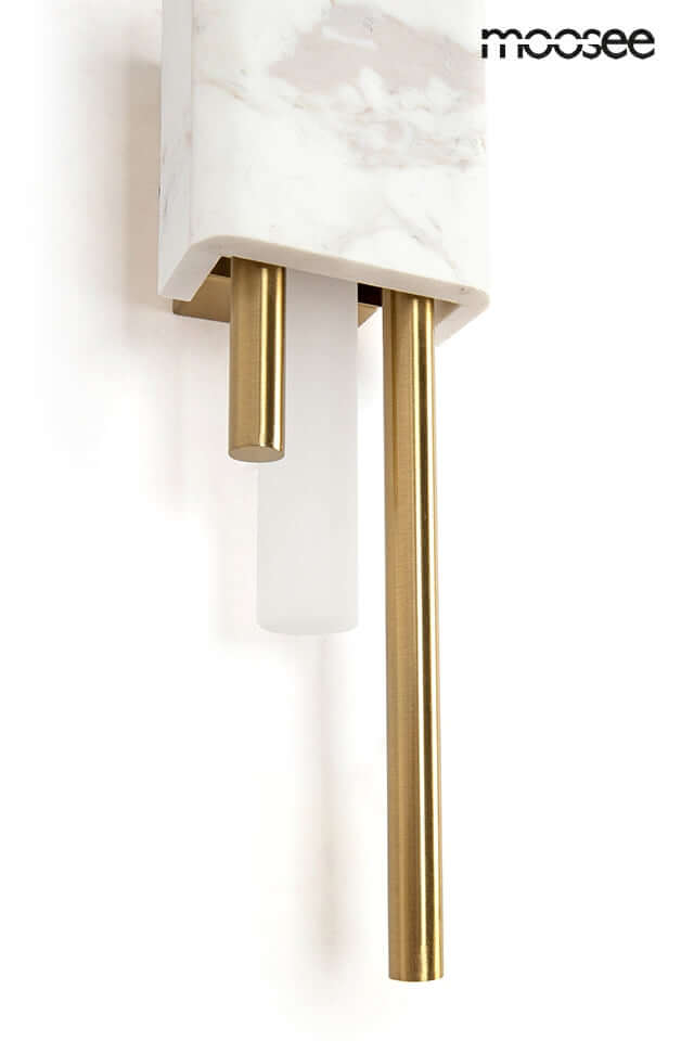 lampă de perete Evans alb / auriuMobCenter