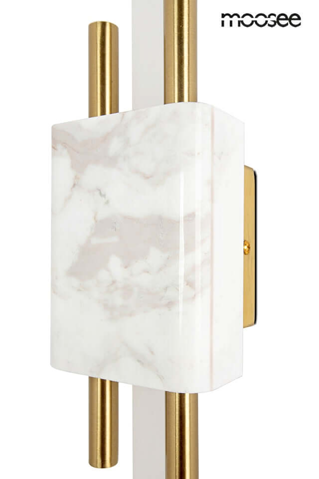 lampă de perete Evans alb / auriuMobCenter