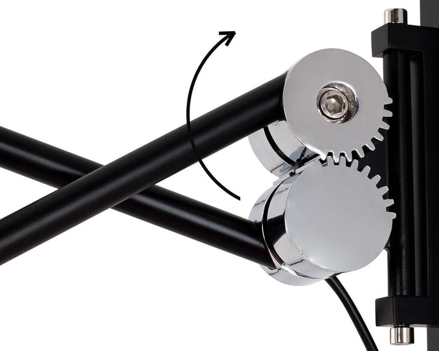 lampă de perete Gear negruMobCenter