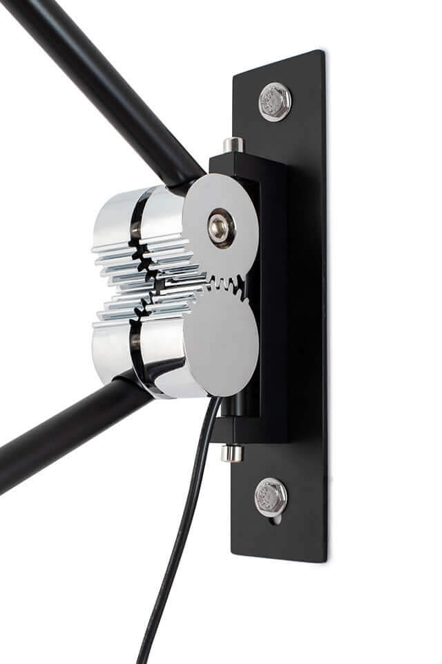 lampă de perete Gear negruMobCenter