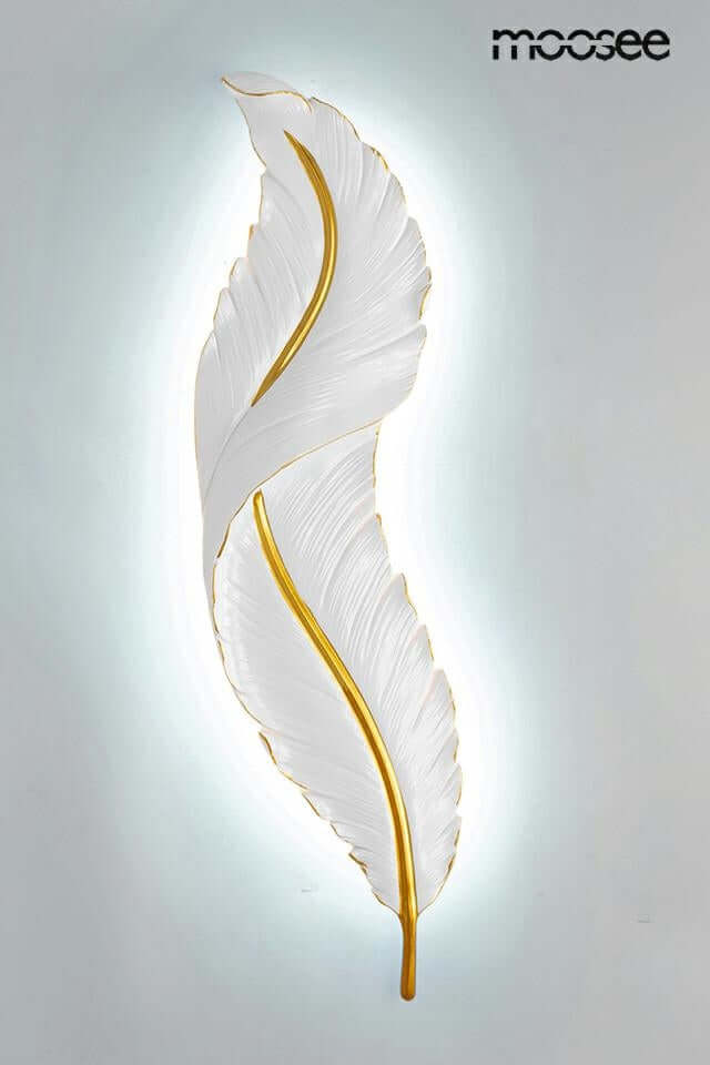 lampă de perete Ikar 80 alb / auriuMobCenter