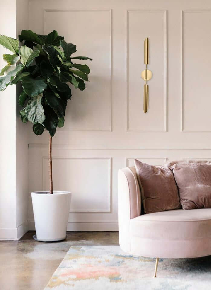 lampă de perete Locca aurieMobCenter