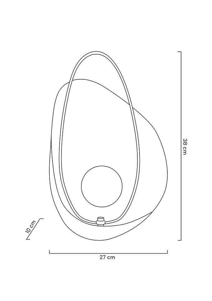 lampă de perete Rock.MobCenter