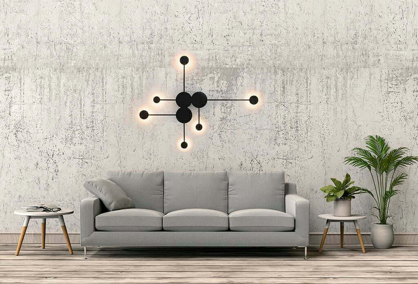 lampă de perete Shadow Multi negruMobCenter