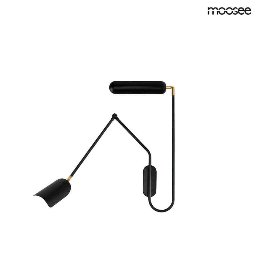 lampă de perete Tenta negruMobCenter