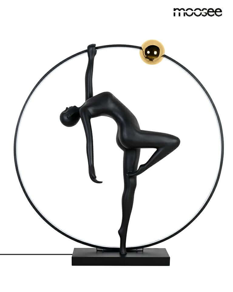lampă de podea Human Acrobatic negruMobCenter