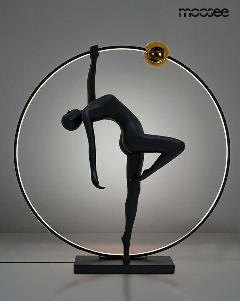 lampă de podea Human Acrobatic negruMobCenter