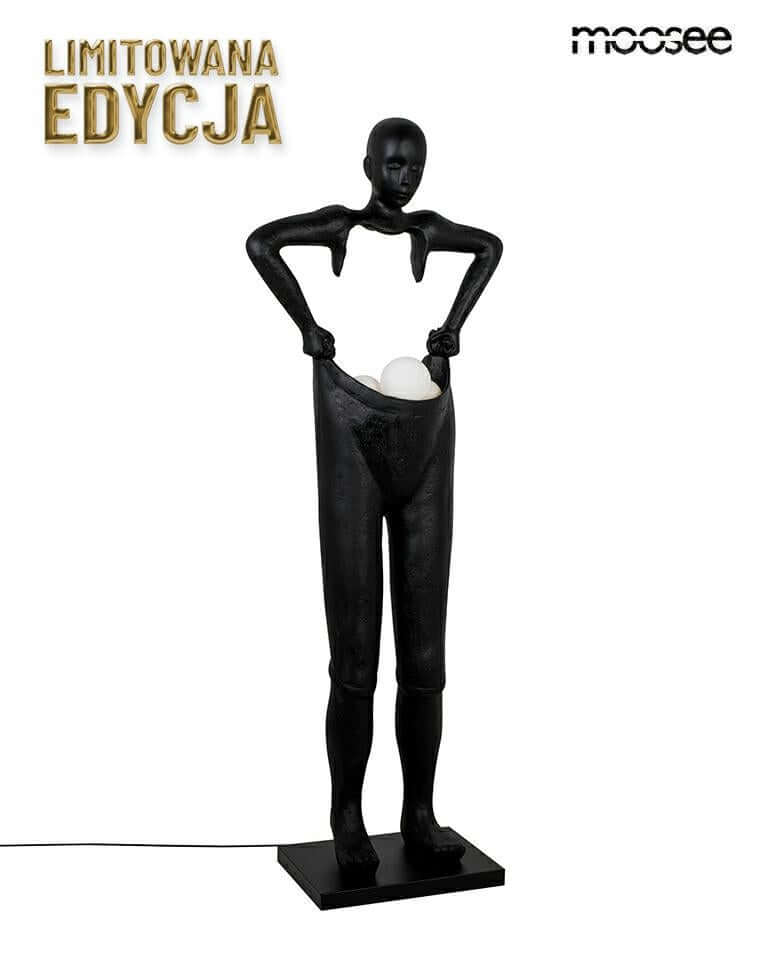 lampă de podea Human Houdini negruMobCenter