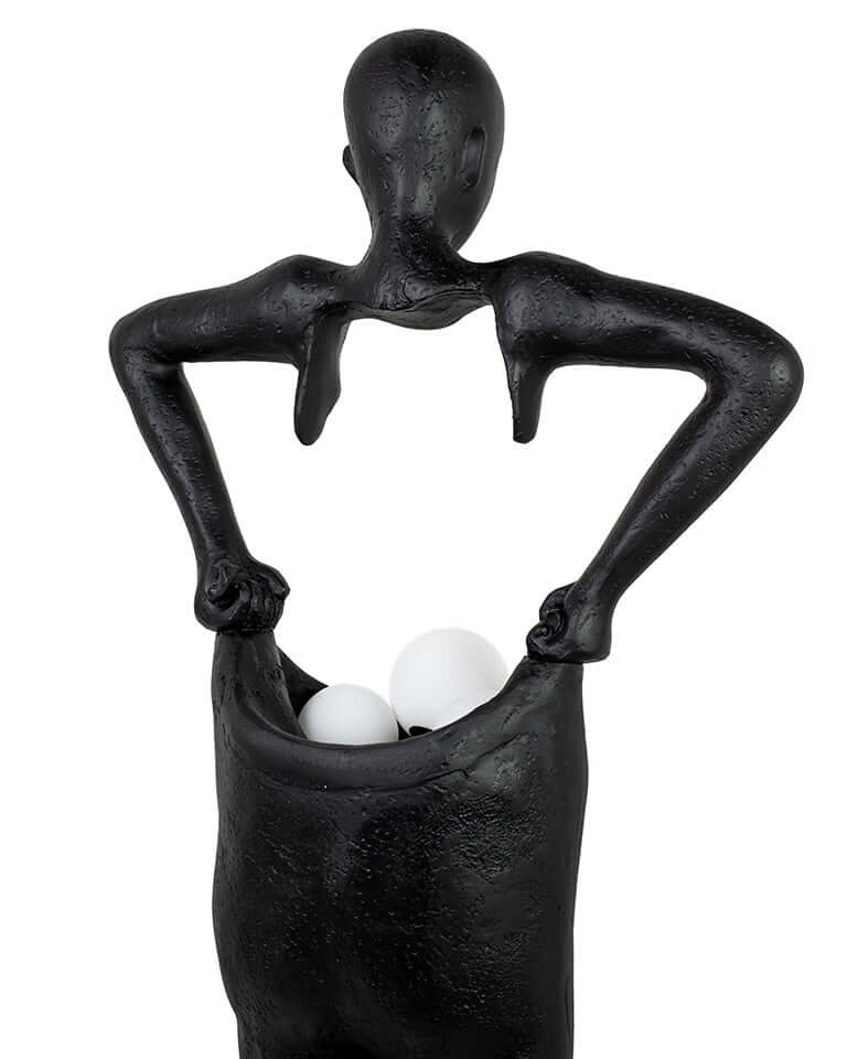 lampă de podea Human Houdini negruMobCenter