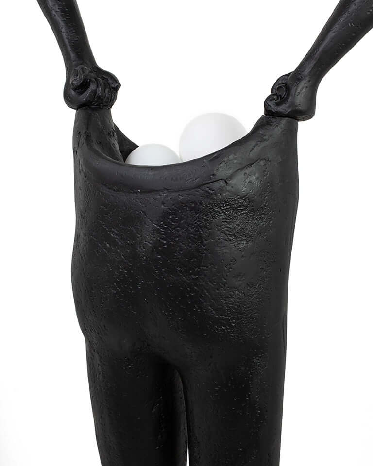 lampă de podea Human Houdini negruMobCenter