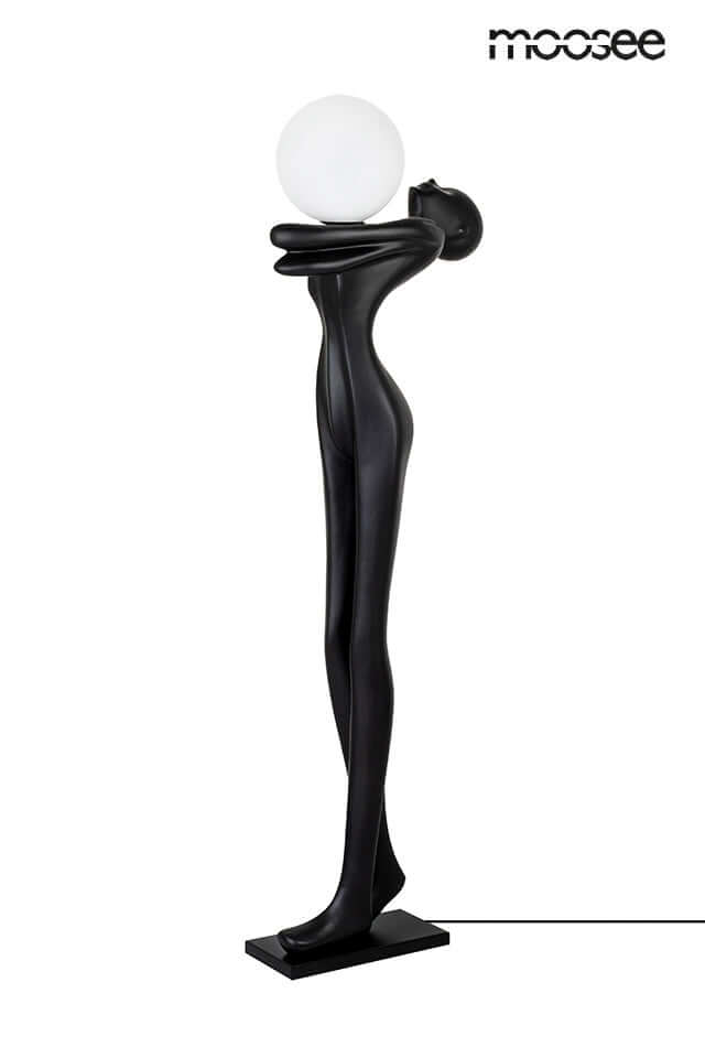 lampă de podea Human Moon - fibră de sticlă, sticlăMobCenter