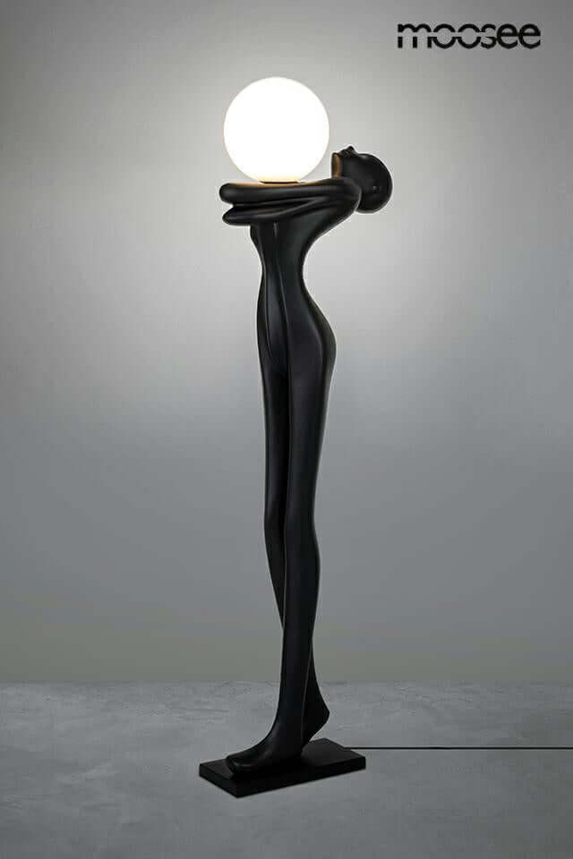 lampă de podea Human Moon - fibră de sticlă, sticlăMobCenter