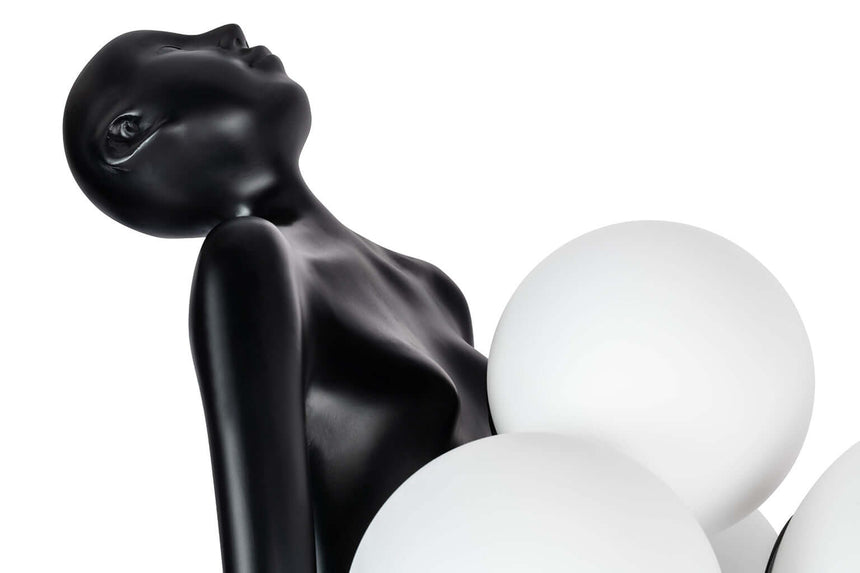 lampă de podea Human Premium - fibră de sticlă, sticlăMobCenter