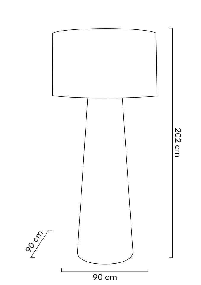lampă de podea Kas 200MobCenter