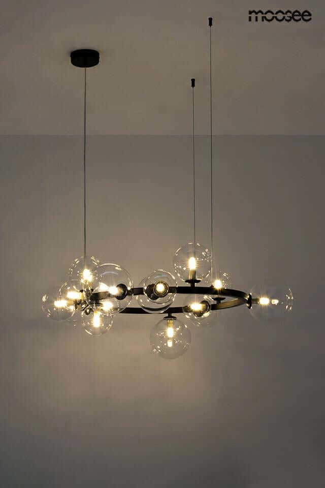 lampă suspendată Alure 85 negruMobCenter