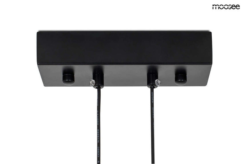 lampă suspendată Alure Line Twin 90 negruMobCenter