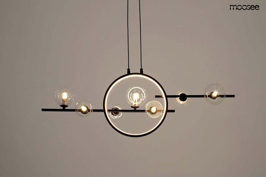 lampă suspendată Alure Line Twin 90 negruMobCenter