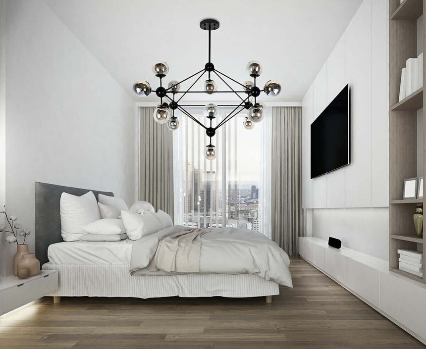 lampă suspendată Astrifero 15 negruMobCenter