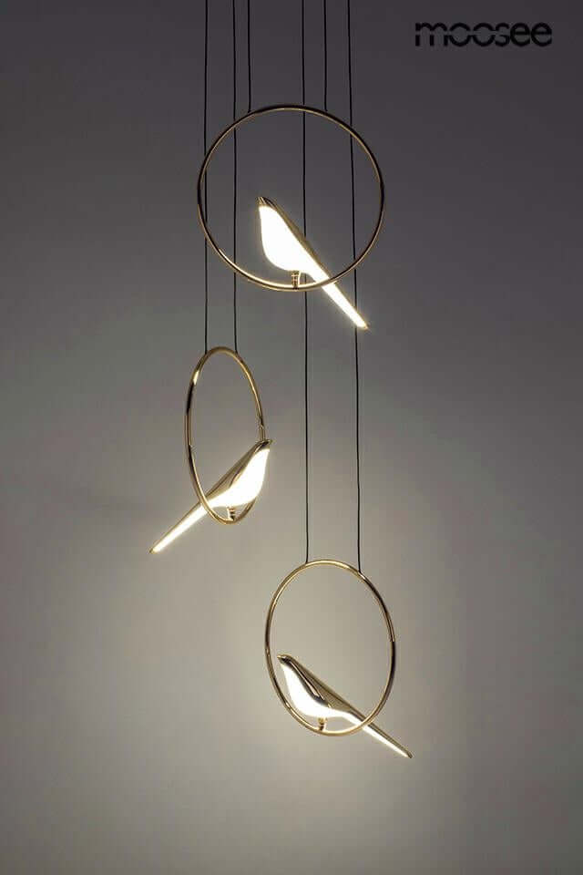 lampă suspendată Bird Disc aurMobCenter