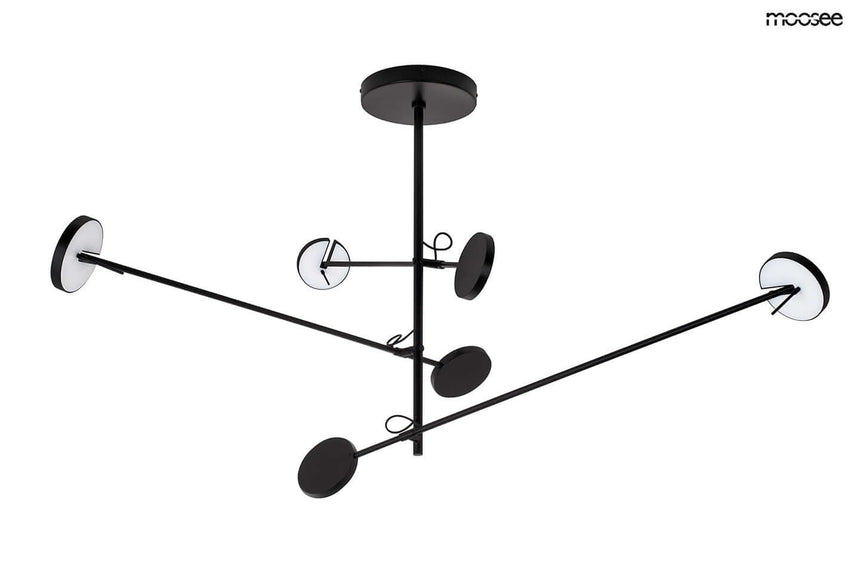 lampă suspendată Bobbie 3 negruMobCenter
