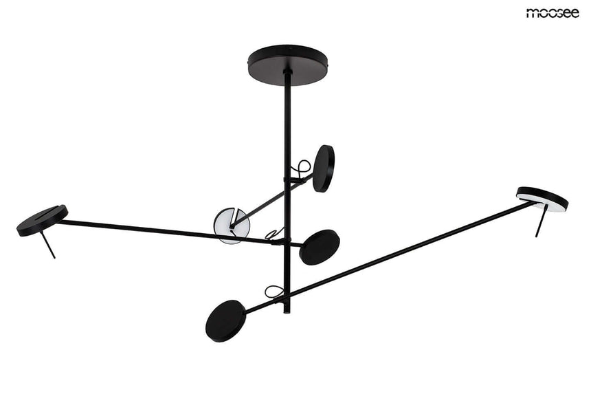 lampă suspendată Bobbie 3 negruMobCenter