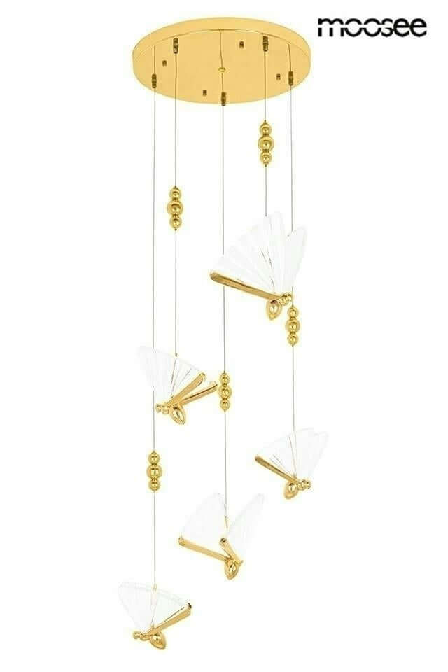 lampă suspendată Butterfly Disc 5 aurMobCenter