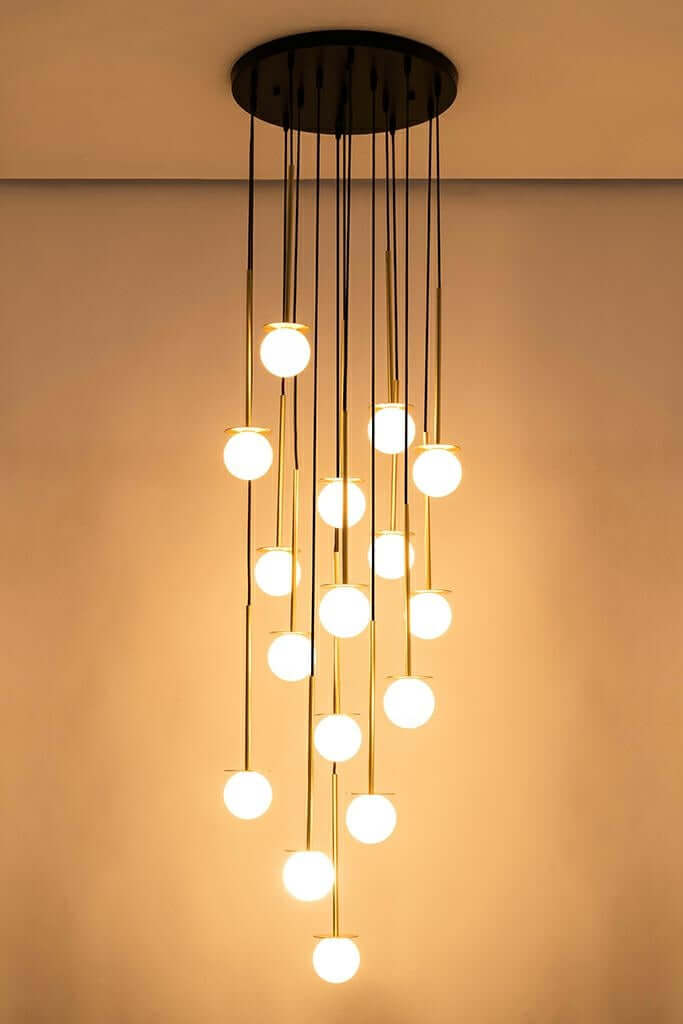 lampă suspendată Cannon Disc 16 aurMobCenter