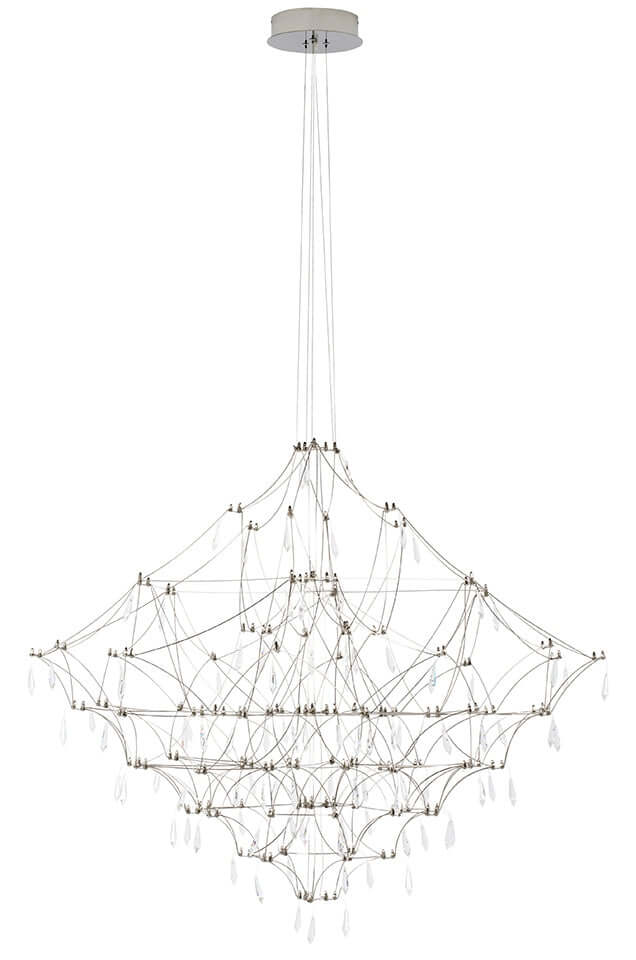 lampă suspendată Constellation 77 - Led, oțel periatMobCenter