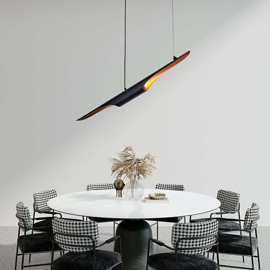 lampă suspendată Conteo negruMobCenter