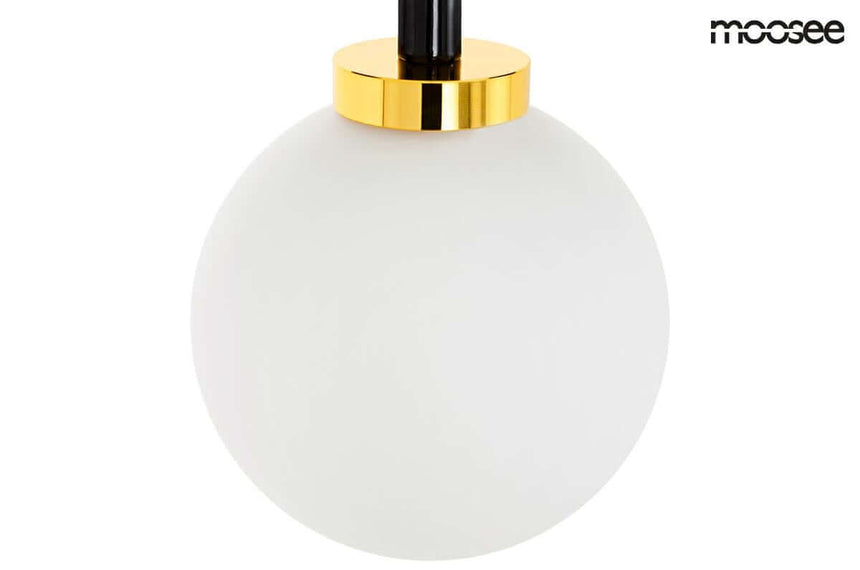 lampă suspendată Cosmo Level M - negru, auriuMobCenter