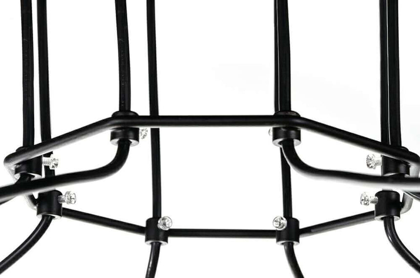 lampă suspendată Flusso 8 negruMobCenter