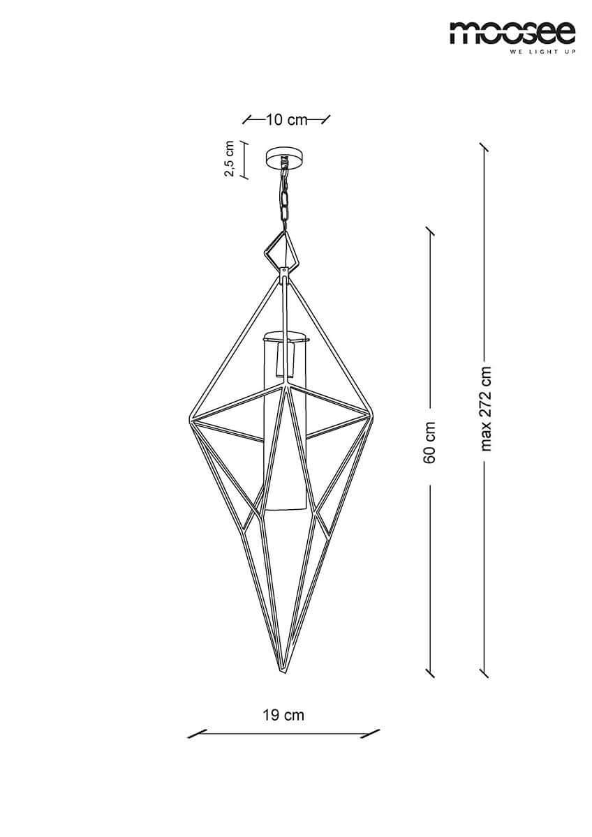 lampă suspendată Havana M - aurMobCenter