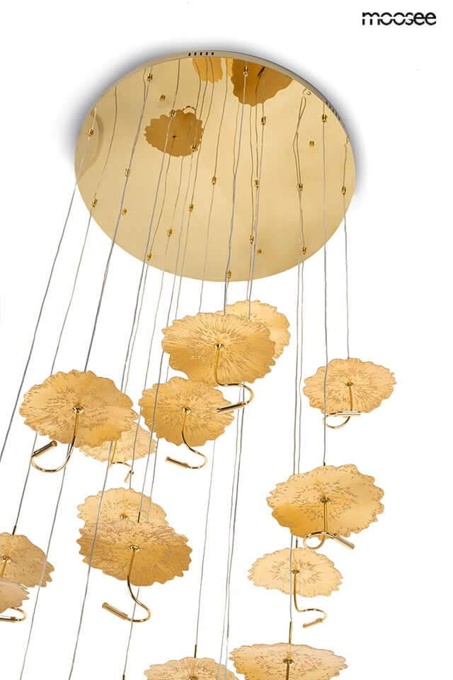 lampă suspendată Leafs Disc aurMobCenter