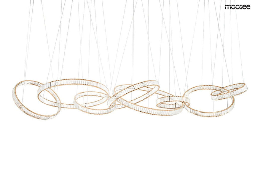 lampă suspendată Liberty Line 8 aurMobCenter