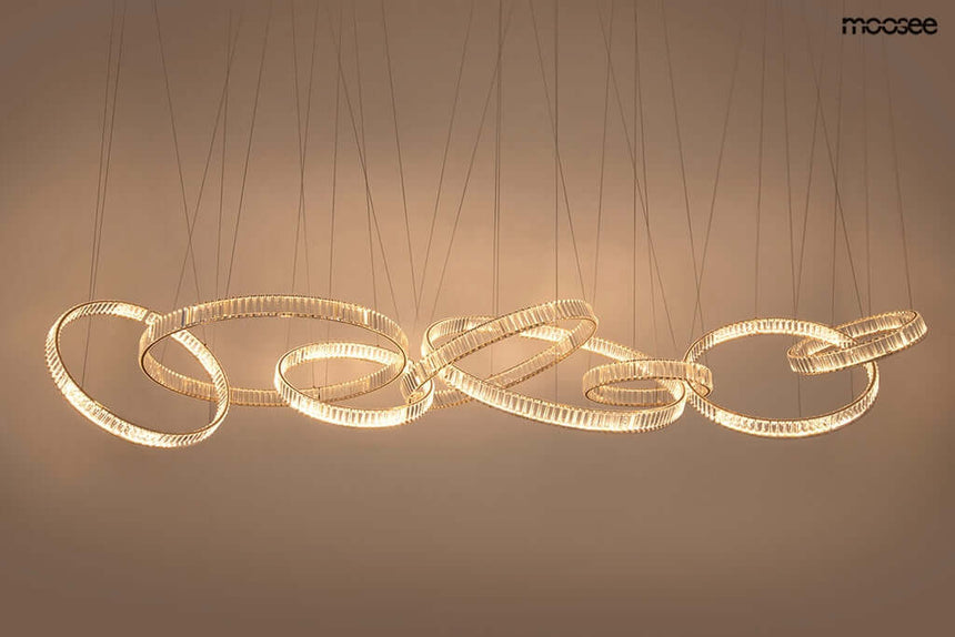 lampă suspendată Liberty Line 8 aurMobCenter