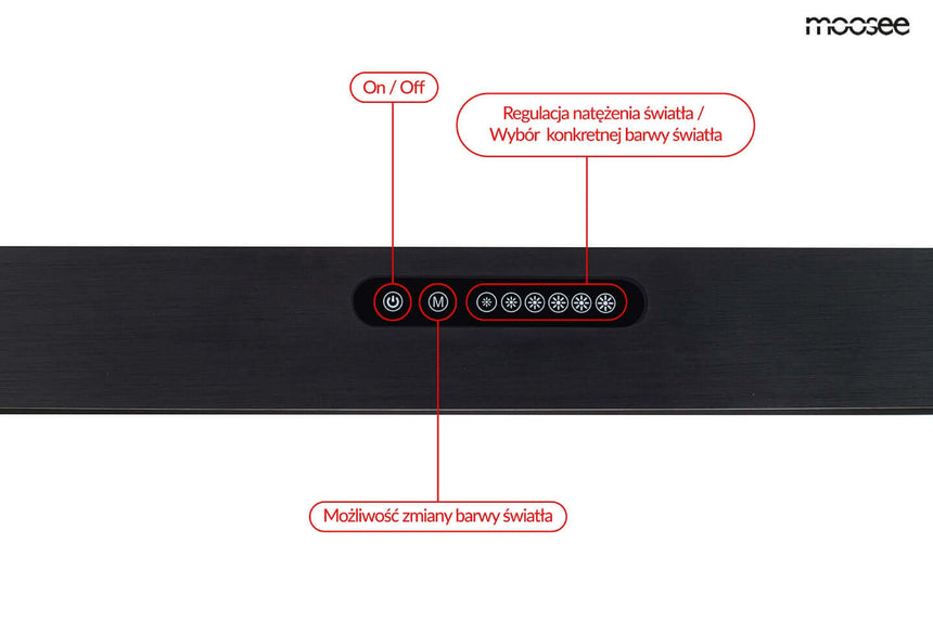 lampă suspendată Liner negruMobCenter