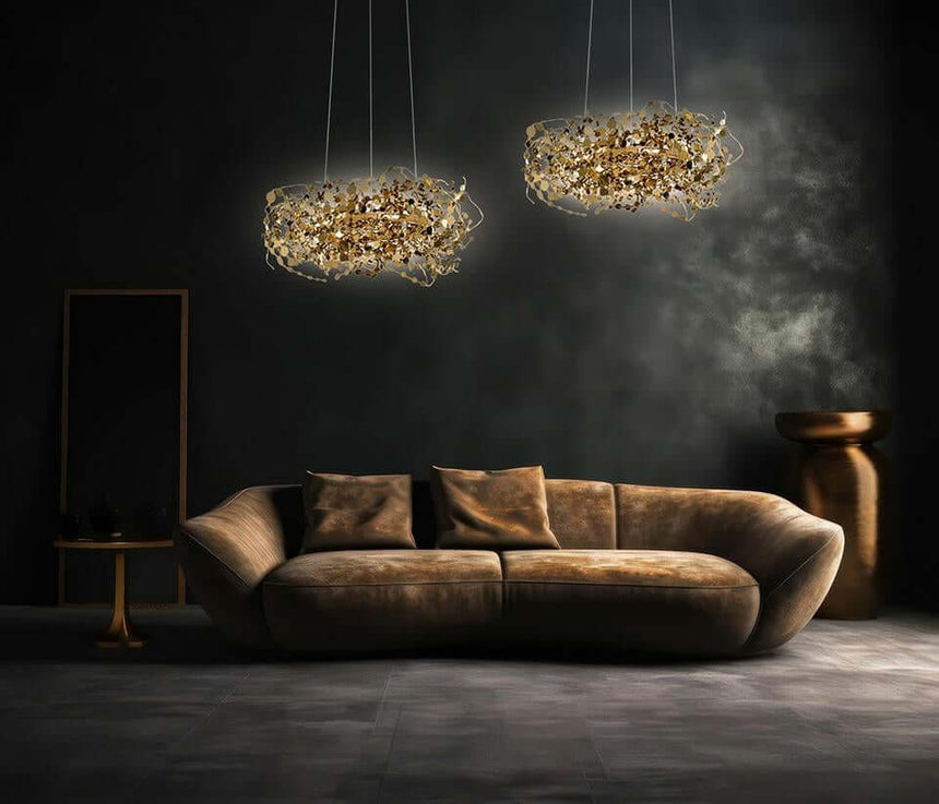 lampă suspendată Monete 80 aurMobCenter