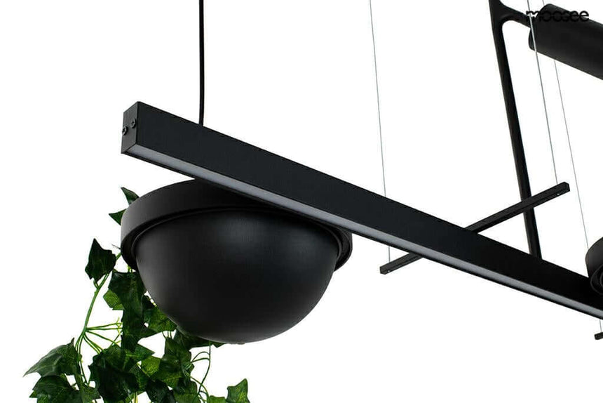 lampă suspendată Plant Line negruMobCenter