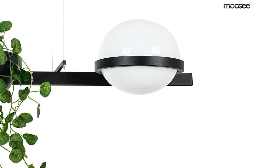 lampă suspendată Plant negruMobCenter