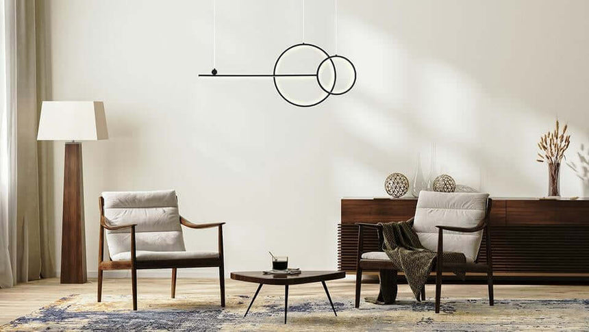 lampă suspendată Rage negruMobCenter