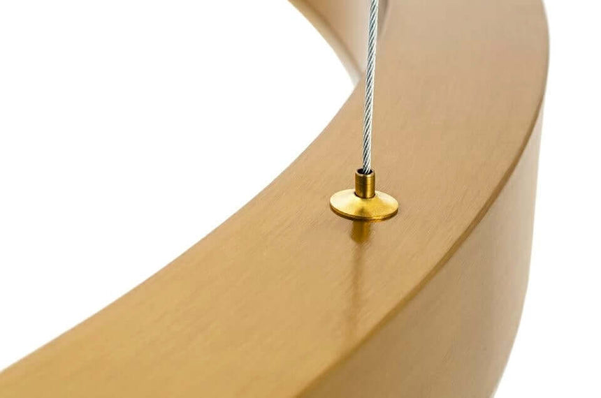 lampă suspendată Ring 60 + 80 + 80 aur pe un singur cap de linieMobCenter