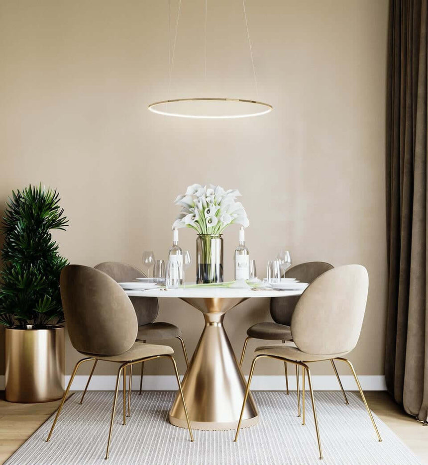 lampă suspendată Ring Slim 40 aurMobCenter