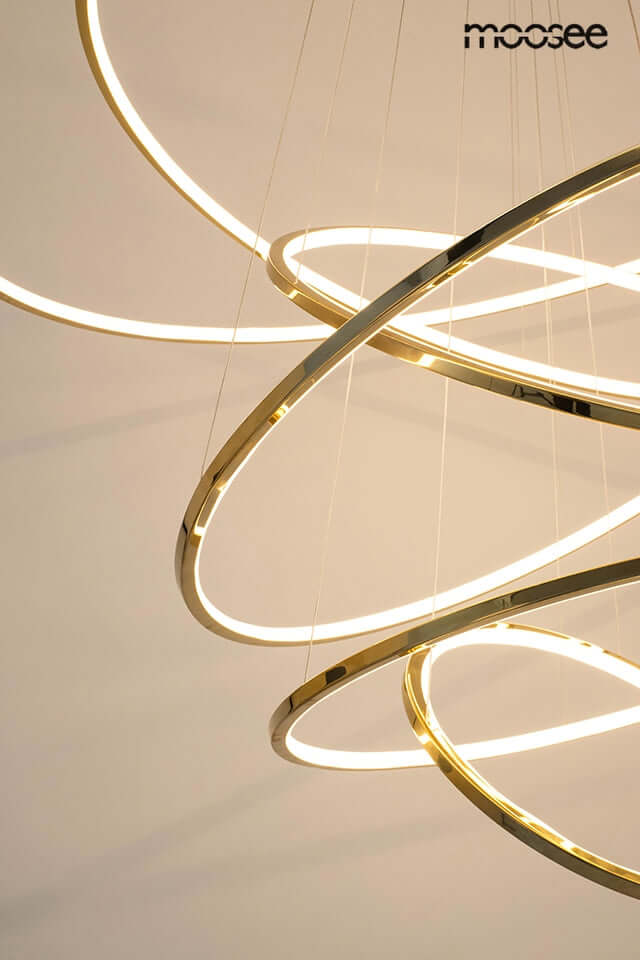 lampă suspendată Ring Slim L aurMobCenter