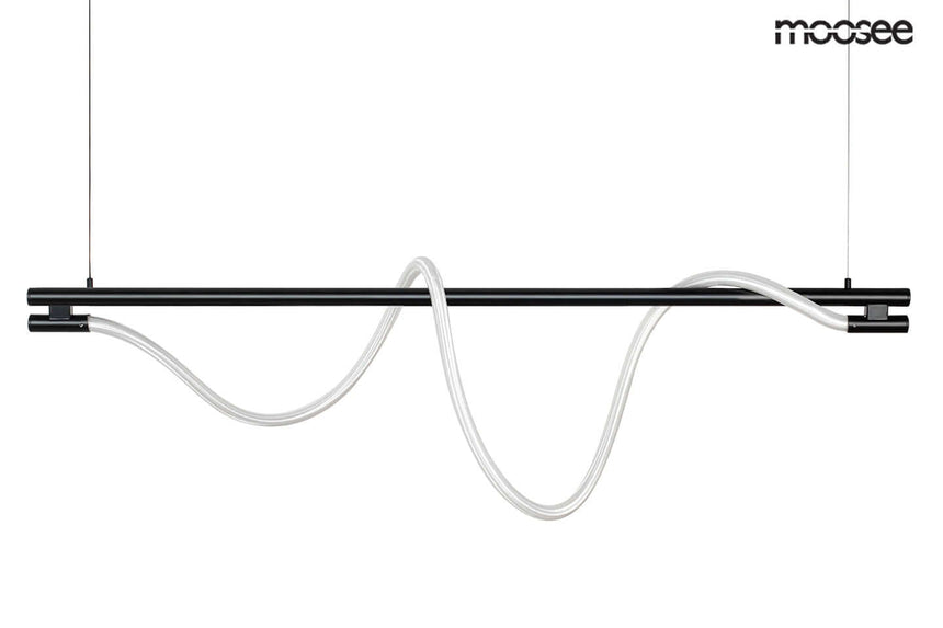 lampă suspendată Serpiente 120 negruMobCenter