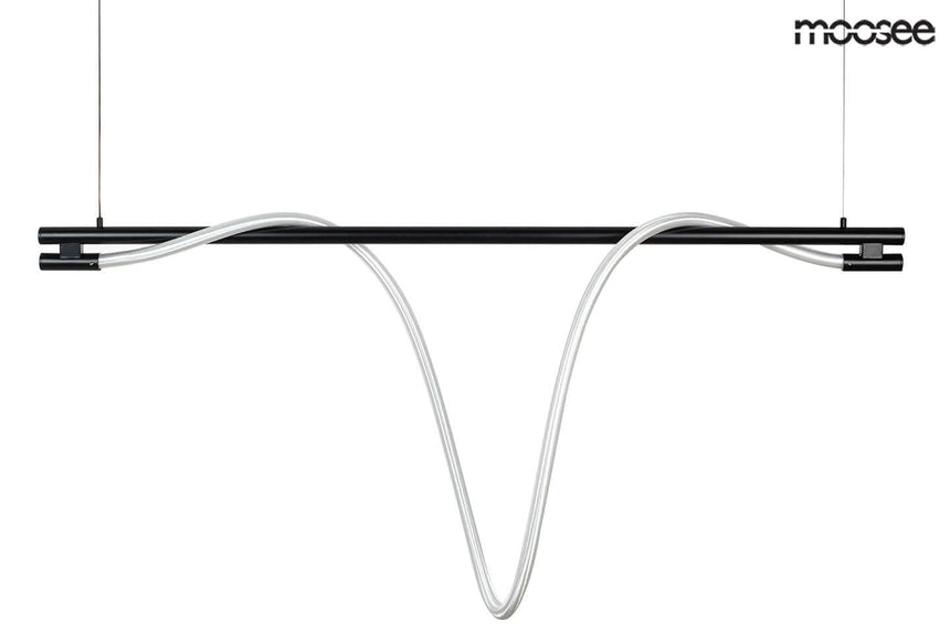 lampă suspendată Serpiente 120 negruMobCenter