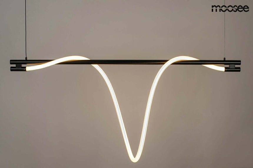 lampă suspendată Serpiente 120 negruMobCenter