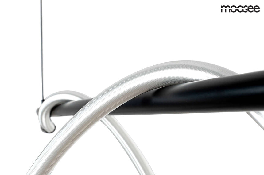 lampă suspendată Serpiente 120 negruMobCenter