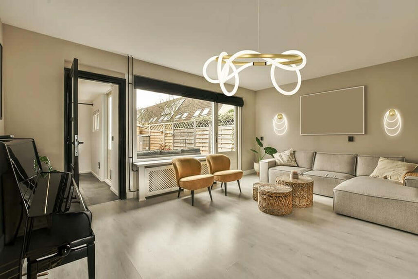 lampă suspendată Serpiente 60 aurMobCenter