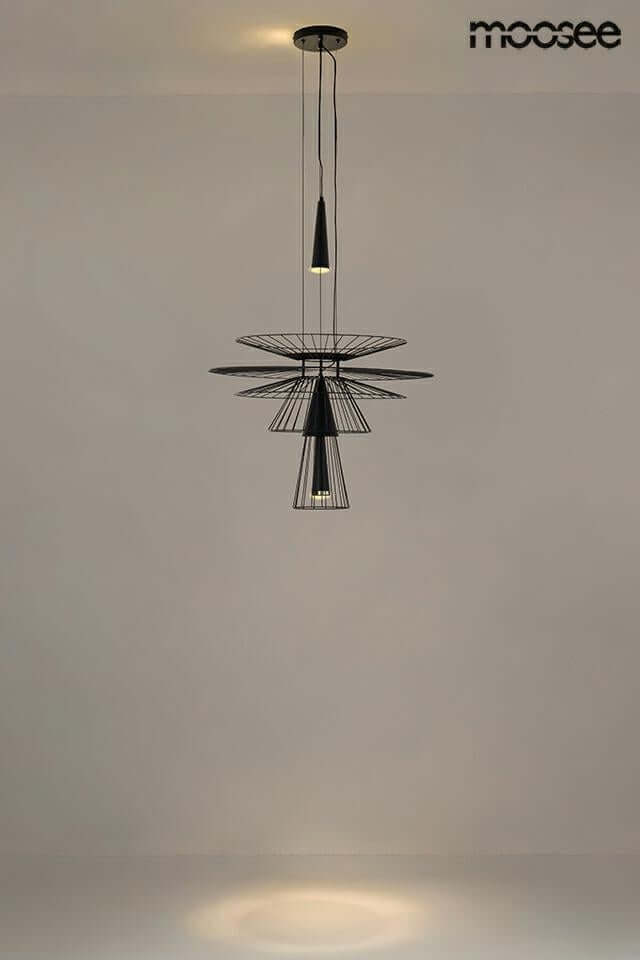 lampă suspendată Sesto negruMobCenter